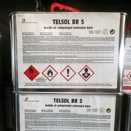 TELSOL Teluria разбавители для красок, системные разбавители для красок на основе растворителей