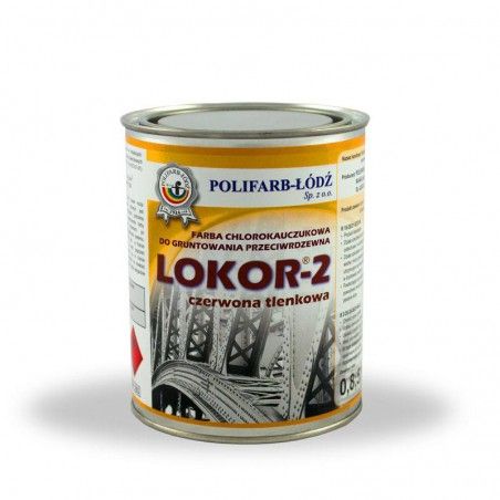 LOKOR-2 grunt chlorokauczukowy, Zabezpieczenia antykorozyjne