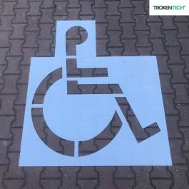 SZABLON miejsce postojowe dla osób z niepełnosprawnością