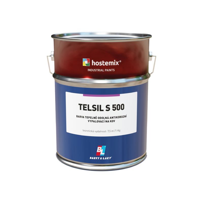 TELSIL 500 farba żaroodporna do 500°C, Zabezpieczenia antykorozyjne