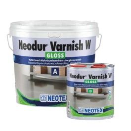 NEODUR VARNISH W GLOSS, глянсовий поліуретановий лак, смоляні підлоги