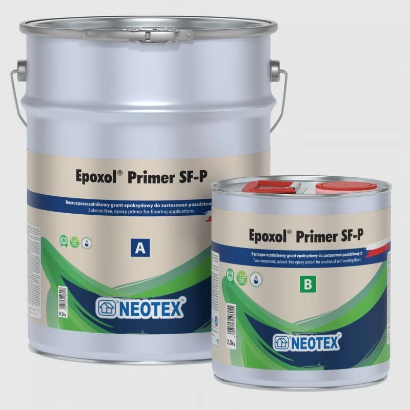 Solvent-free epoxy primer Neotex EPOXOL PRIMER SF-P TrokenTech