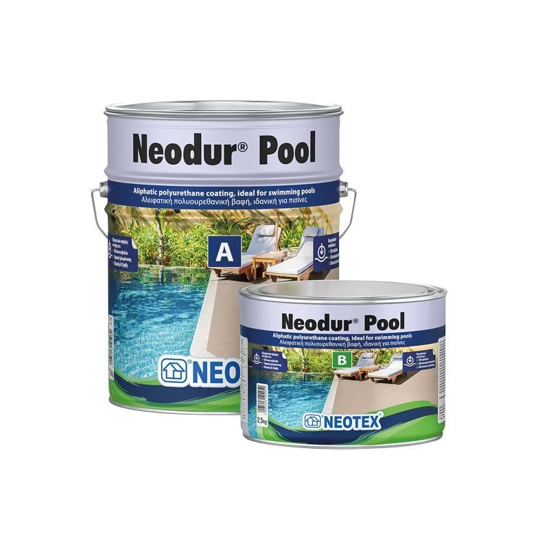 Neodur Pool polyurethane pool paint many RAL colors TrokenTech