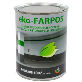 EKO-FARPOS akrylowa farba posadzkowa, Żywiczne posadzki