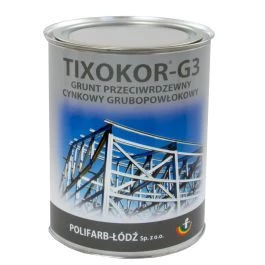 TIXOKOR-G3 цинк-насыщенная краска, антикоррозионная защита