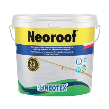 NEOROOF solární reflexní tekutá membrána, ETA