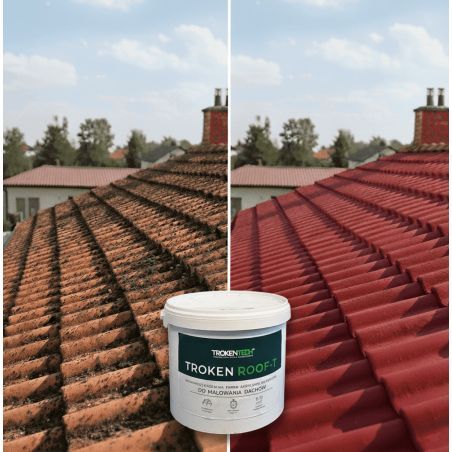 paint for asbestos cement, concrete, ceramic and cement roof tiles
