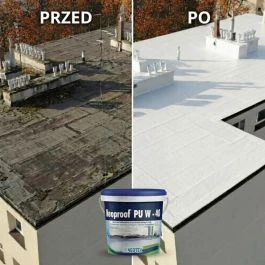 NEOPROOF PU W -40 polyurethane liquid waterproofing roof membrane