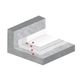 Neoproof® Polyurea R ETA system hydroizolacyjny  - podłoże betonowe