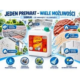 Sibruk impregnat do kostki brukowej dachówki betonu