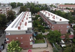 Fallstudie: Hydroiovierung von zwei Dächern mit einem Bereich 1600 m2 unter Verwendung der Neoproof -Polyharnstoffmembran