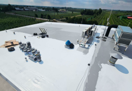 Waterproofing of industrial halls - roofs